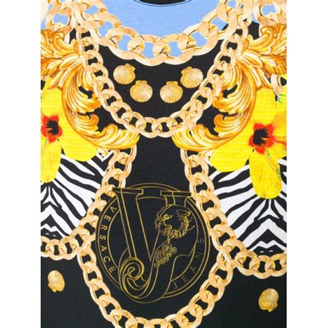 estampado cadenas versace|dibujos de versace.